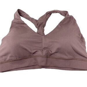 FELINA Velvety Soft V-Neck Racerback Bralette Sz Lg